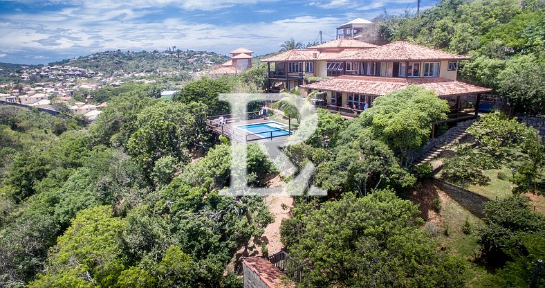 Casa Com vista Panorâmica, Três Quartos e Contato Direto com